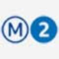 Métro line 2 Paris - Monceau