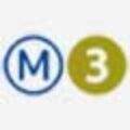 Métro line 3 Paris - Malesherbes